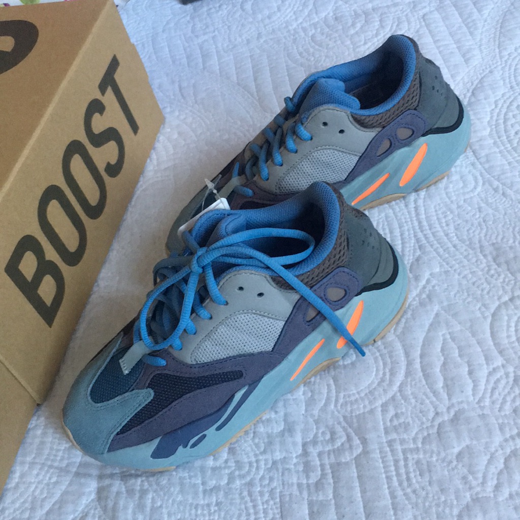 Free Shipping Adidas Yeezy Boost 700- Carbon Blue- Nwt